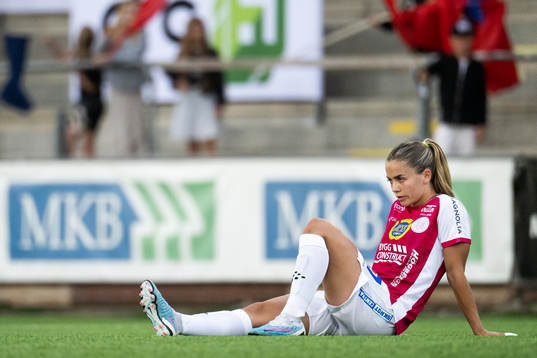 IK Uppsalas Johanna Renmark deppar
