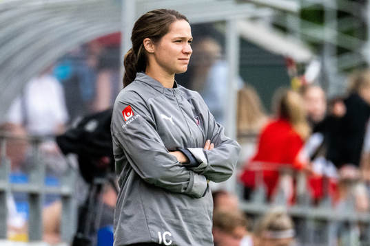 FC Rosengårds tränare Ieva Cederström