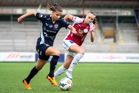 FC Rosengårds Mikaela Stojanovska och