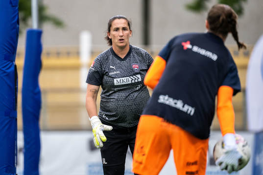FC Rosengårds målvaktstränare Shannon Lynn
