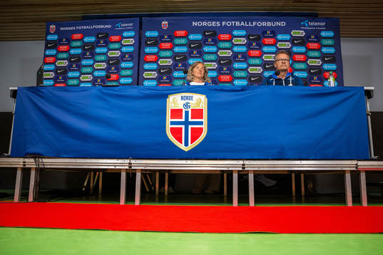 Hege Riise, head coach of the Norwegian women's national