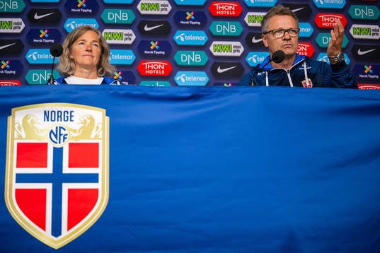 Hege Riise, head coach of the Norwegian women's national