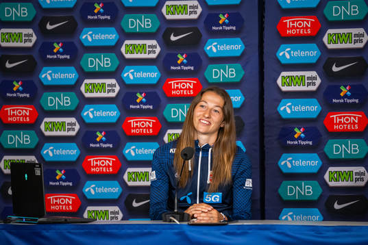 Goalkeeper Cecilie Fiskerstrand of Norway