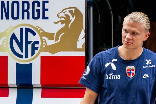Erling Braut Haaland of the Norwegian national football