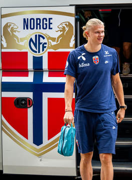 Erling Braut Haaland of the Norwegian national football