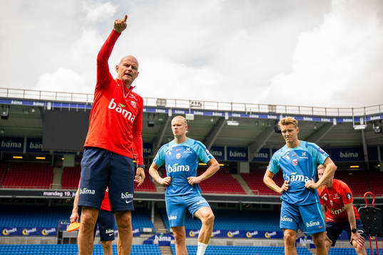 Ståle Solbakken, head coach of the Norwegian national