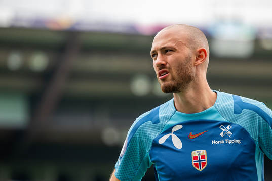 Fredrik Aursnes of the Norwegian national football team