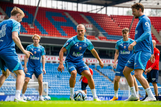 Leo Skiri Østigård of the Norwegian national football team
