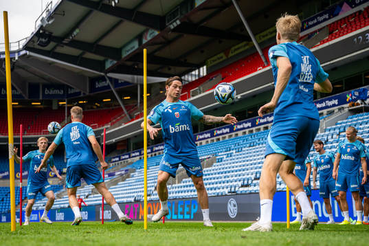 Patrick Berg of the Norwegian national football team