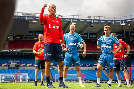 Ståle Solbakken, head coach of the Norwegian national