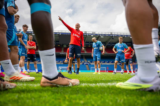 Ståle Solbakken, head coach of the Norwegian national