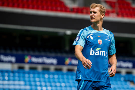 Ola Solbakken of the Norwegian national football team