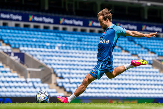 Bård Finne of the Norwegian national football team