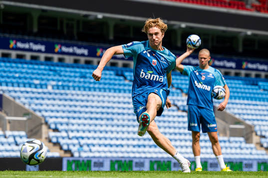 Kristian Thorstvedt of the Norwegian national football team
