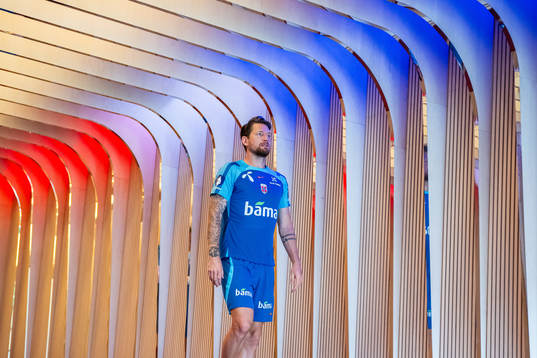 Stefan Strandberg of the Norwegian national football team