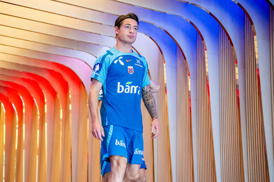 Patrick Berg of the Norwegian national football team