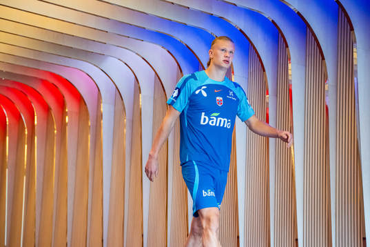 Erling Braut Haaland of the Norwegian national football team