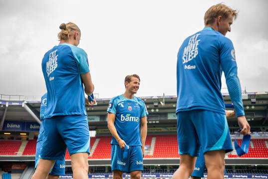 Sander Berge of the Norwegian national football team