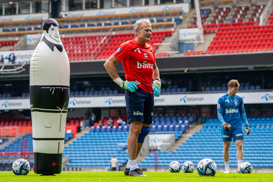 Frode Grodås, goalkeeper coach of the Norwegian national