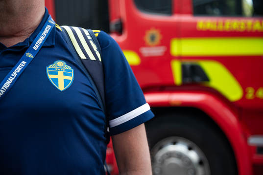 under fotbollsmatchen i Damallsvenskan mellan Linköping