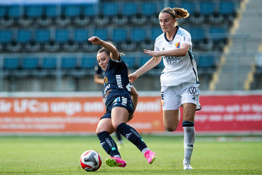 Linköpings Cornelia Kapocs och Djurgårdens Kamilla