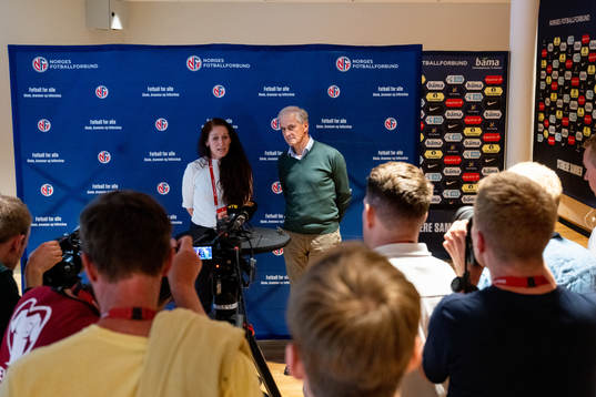Lise Klaveness, president of the Norwegian Football