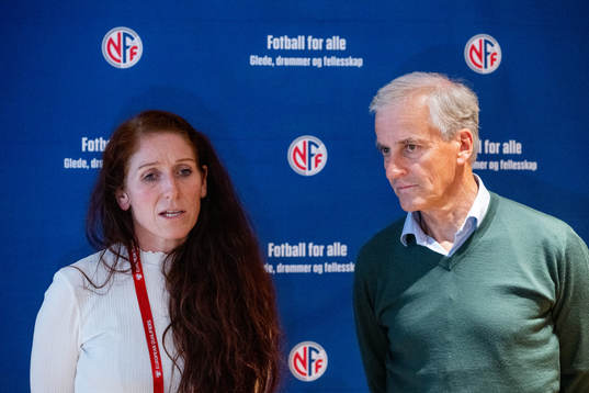 Lise Klaveness, president of the Norwegian Football