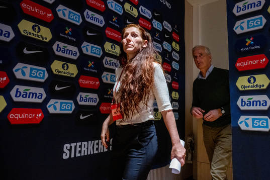 Lise Klaveness, president of the Norwegian Football