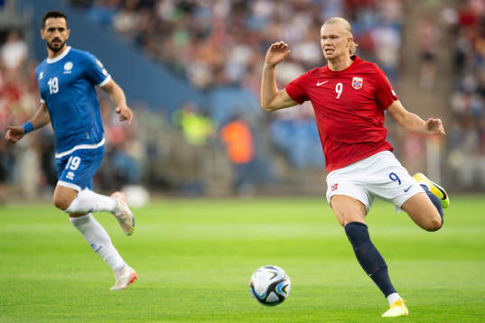 Erling Braut Haaland of Norway