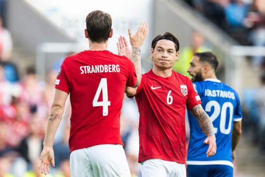 Stefan Strandberg and Patrick Berg of Norway