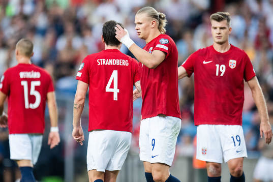 Stefan Strandberg, Erling Braut Haaland and Alexander