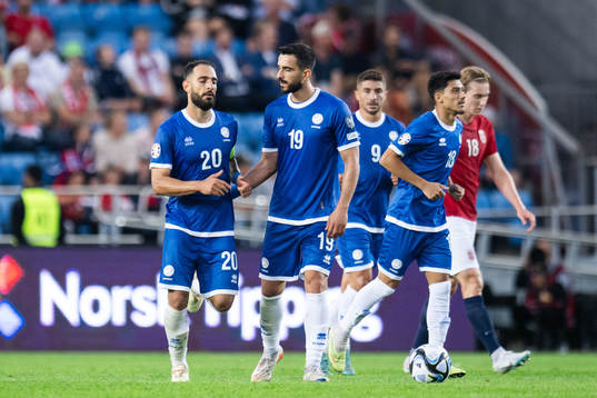 Grigoris Kastanos and Konstantinos Laifis of Cyprus
