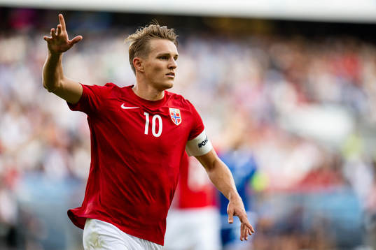 Martin Ødegaard of Norway