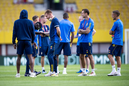 Ken Sema, Dejan Kulusevski, Viktor Claesson och Jesper