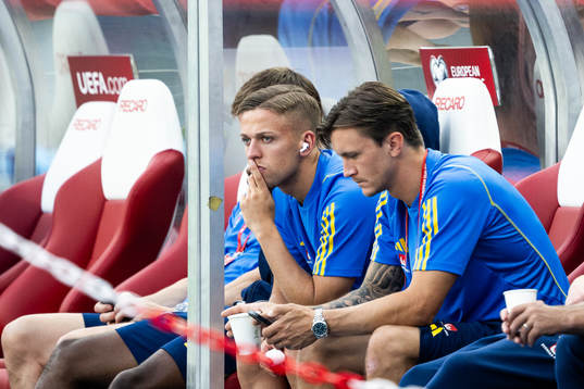 Jesper Karlsson and Kristoffer Olsson of Sweden