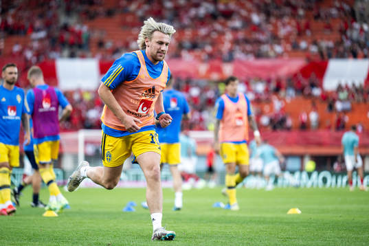 Emil Forsberg of Sweden