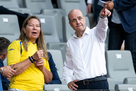Fredrik Reinfeldt, president of the Swedish Football