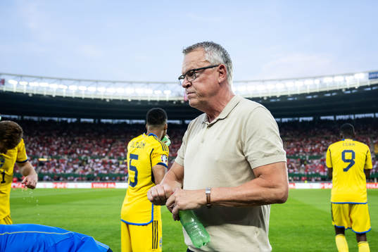 Head coach Janne Andersson of Sweden
