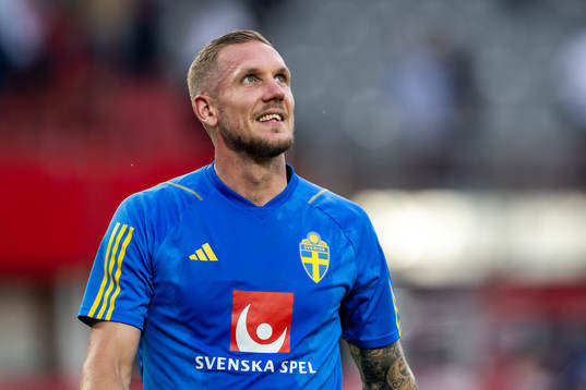 Goalkeeper Robin Olsen of Sweden