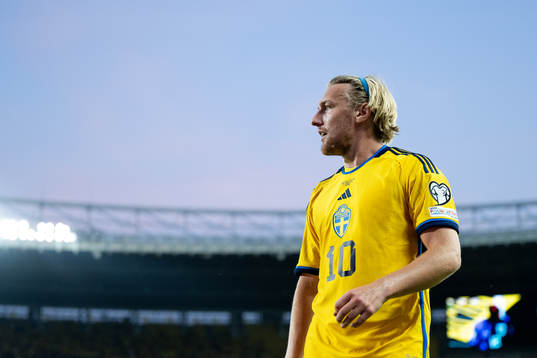 Emil Forsberg of Sweden