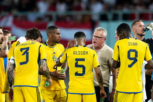 Head coach Janne Andersson of Sweden