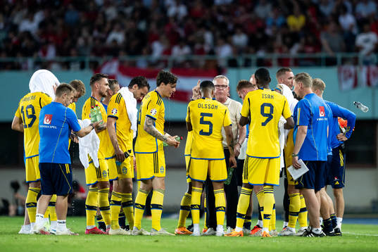 Head coach Janne Andersson of Sweden