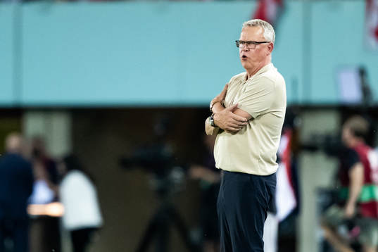 Head coach Janne Andersson of Sweden