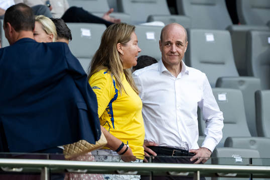 Fredrik Reinfeldt, president of the Swedish Football