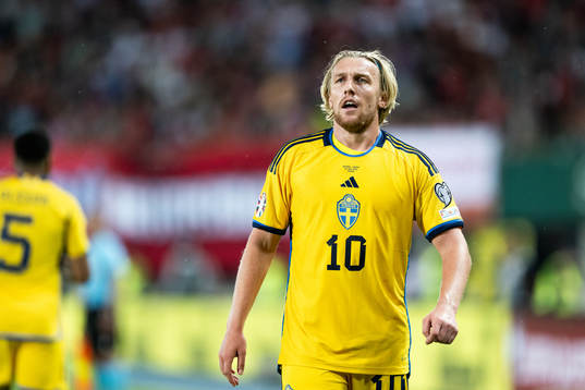 Emil Forsberg of Sweden