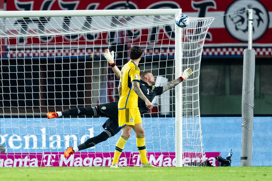 Goalkeeper Robin Olsen