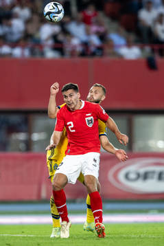 Maximilian Wöber of Austria and Jesper Karlström of Sweden