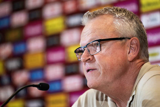 Head coach Janne Andersson