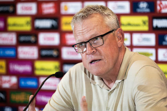Head coach Janne Andersson