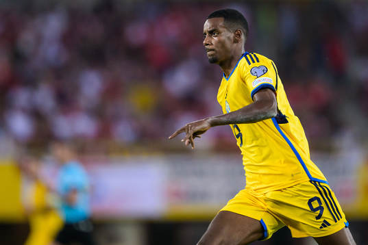 Alexander Isak of Sweden